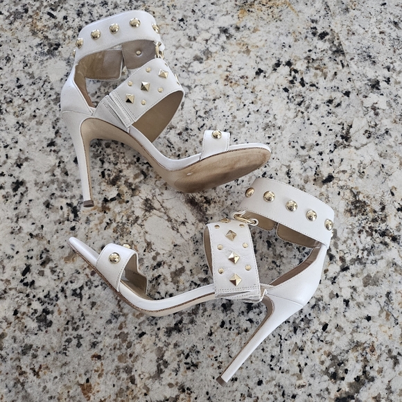 Michael Kors Amos Ankle Strap Heels - Picture 4 of 8